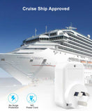 SINGLE OUTLET ADAPTOR 2 USB-A & 2 USB-C