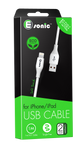 FANCY ECO USB CABLE LIGHTNING WHT