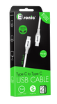 FANCY ECO USB CABLE TYPEC TO TYPEC WHT