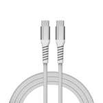 MAGNETIC PREMIUM CABLE TYPEC TO TYPEC 1.2M PD&QC WHT
