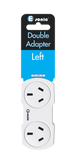 DOUBLE ADAPTOR FLAT LEFT