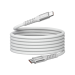MAGNETIC PREMIUM CABLE TYPEC TO TYPEC 1.2M PD&QC WHT