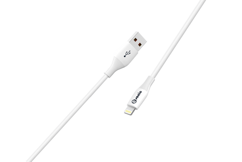 FANCY ECO USB CABLE LIGHTNING WHT