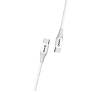 FANCY ECO USB CABLE TYPEC TO TYPEC WHT