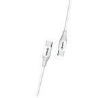FANCY ECO USB CABLE TYPEC TO TYPEC WHT