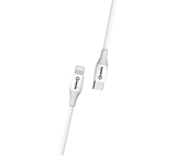 FANCY ECO USB CABLE TYPEC TO LIGHTNING WHT