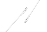 FANCY ECO USB CABLE TYPEC TO LIGHTNING WHT