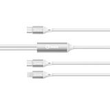 2IN1 USB TYPEC CABLE BRAIDED PD