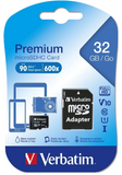 VERBATIM MicroSD Card SDHC CLASS10 32GB