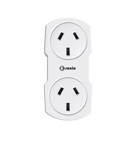 DOUBLE ADAPTOR FLAT VERT