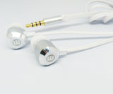 Premium Metallic Earphone with Controller Silver