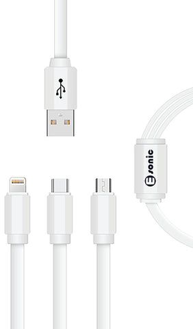 3IN1 Type-C Flat Cable