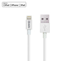 MFI Metallic Lightning to USB Cable Silver