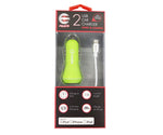 MFI Car Charger + Metallic Lightning CABLE