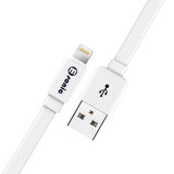 Premium Eco Lightning Flat Cable (White)