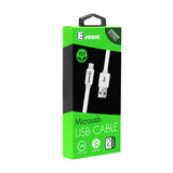 Premium Eco Microusb Flat Cable (White)