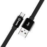 Premium Eco Microusb Flat Cable (Black)